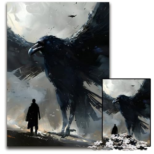 EIN riesiges AdlerPuzzle für Erwachsene 1000 Teile Puzzle für Erwachsene hochschwieriges Denkspiel für Teenager 1000 Teile (38 x 26 cm) von CXUOSADIP
