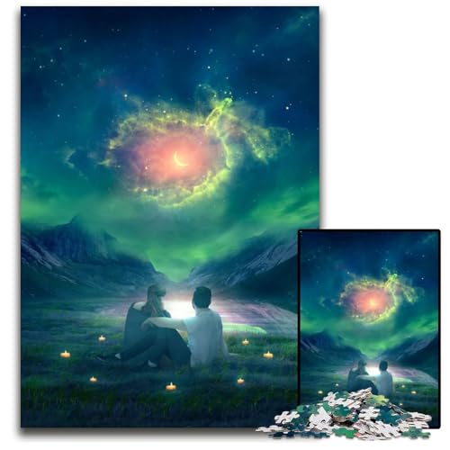 FOREVERMORE 1000teiliges Puzzle für Erwachsene für Teenager Teenager ideales Geburtstags 1000 Teile (75 x 50 cm) von CXUOSADIP