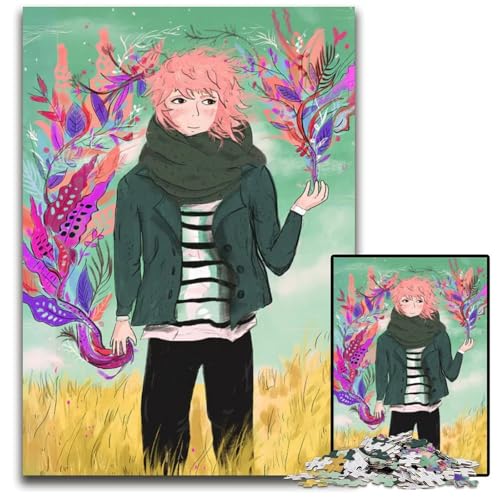 KräuterkundeZauberer 1000teiliges Puzzle anspruchsvolles Denkspiel für Teenager 1000 Teile (38 x 26 cm) von CXUOSADIP