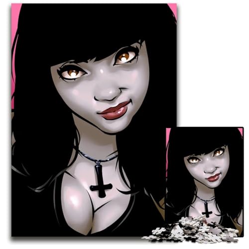 Lunakaya Puzzle 1000 Teile für Erwachsene Holzpuzzle für Erwachsene anspruchsvolles Denkspiel für Teenager Spaß am Familienspieleabend 1000 Teile (75 x 50 cm) von CXUOSADIP