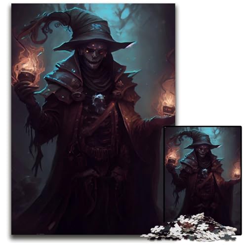 Mad Pyromancer Puzzles für anspruchsvolle 1000TeilePuzzles perfekte Dekoration für Zuhause oder das Büro 1000 Teile (75 x 50 cm) von CXUOSADIP
