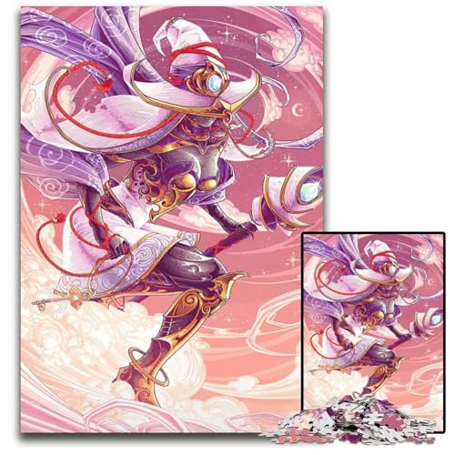 Magischer Elf 1000teiliges Puzzle für Erwachsene Muttertag Geburtstag Weihnachten 1000 Teile (75 x 50 cm) von CXUOSADIP