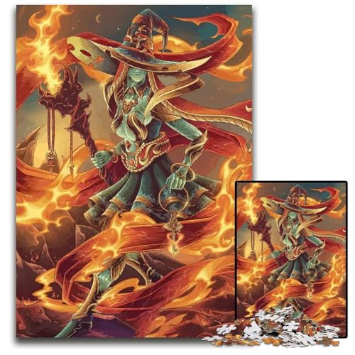 Puzzle 1000 Teile Magisches ElfenpapierPuzzle anspruchsvolles Denkspiel für Teenager Spaß am Familienspielabend 1000 Teile (38 x 26 cm) von CXUOSADIP