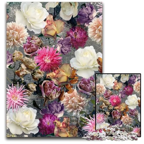 Puzzle 1000 Teile für Erwachsene Abstrakter Hintergrund Puzzles für Erwachsene anspruchsvolles DIYDekorationsspiel interaktives Familienspielzeug 1000 Teile (75 x 50 cm) von CXUOSADIP