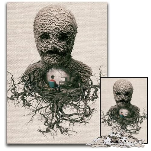 Puzzle 1000 Teile für Erwachsene Channel Zero Puzzles für Erwachsene Familie und Freunde Geeignet für Kinder ab 14 Jahren 1000 Teile (38 x 26 cm) von CXUOSADIP