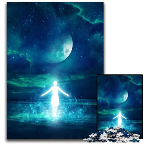 Puzzle 1000 Teile für Erwachsene Eternity Searcher Puzzles für Erwachsene Familie und Freunde Geeignet für Kinder ab 14 Jahren 1000 PCS (38x26cm) von CXUOSADIP