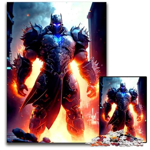 Puzzle 1000 Teile für Erwachsene FantasyKrieger Holzpuzzle für Erwachsene perfekt für Familienspaß Partyspiele Geburtstagspartygeschenke 1000 Teile (75 x 50 cm) von CXUOSADIP