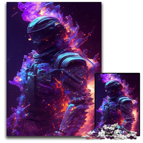 Puzzle 1000 Teile für Erwachsene Fighter of The Universe Holzpuzzle für Erwachsene anspruchsvolles Denkspiel für Teenager unterhaltsames interaktives Spiel für die ganze Familie 1000 Teile (75x50 cm) von CXUOSADIP