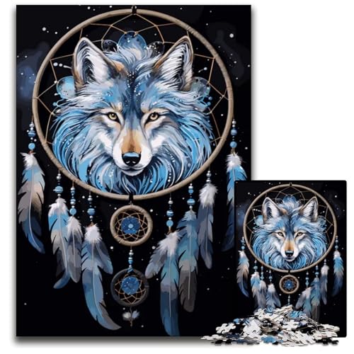 Puzzle 1000 Teile für Erwachsene FuchsTierpuzzles für Erwachsene Familie und Freunde geeignet für Kinder ab 14 Jahren 1000 Teile (38 x 26 cm) von CXUOSADIP