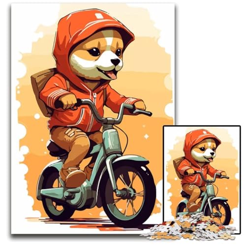 Puzzle 1000 Teile für Erwachsene HundereitIllustration Papierpuzzle für Erwachsene anspruchsvolles Denkspiel für Teenager unterhaltsames interaktives Spiel für die ganze Familie 1000 Teile (38x26 cm) Puzzle 1000 Teile für Erwachsene HundereitIllustration Papierpuzzle für Erwachsene anspruchsvolles Denkspiel für Teenager unterhaltsames interaktives Spiel für die ganze Familie 1000 Teile (38x26 cm) von CXUOSADIP