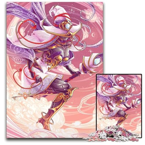 Puzzle 1000 Teile für Erwachsene Magical Elf Puzzles für Erwachsene Spielgeschenk FamilienInteraktives Spiel GehirnHerausforderung Geschenk 1000 PCS (38 x 26 cm) von CXUOSADIP