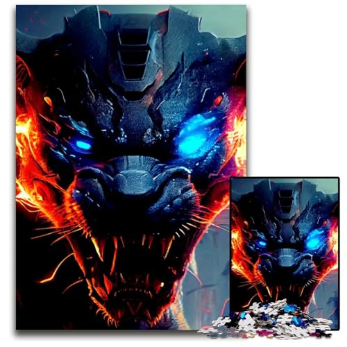 Puzzle 1000 Teile für Erwachsene PantherPuzzles für Erwachsene Familie und Freunde Geeignet für Kinder ab 14 Jahren 1000 PCS (38x26cm) von CXUOSADIP