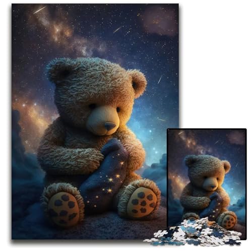 Puzzle 1000 Teile für Erwachsene Papierpuzzle im TeddybärStil für Erwachsene anspruchsvolles Denkspiel für Teenager unterhaltsames interaktives Spiel für die ganze Familie 1000 Teile (38 x 26 cm) Puzzle 1000 Teile für Erwachsene Papierpuzzle im TeddybärStil für Erwachsene anspruchsvolles Denkspiel für Teenager unterhaltsames interaktives Spiel für die ganze Familie 1000 Teile (38 x 26 cm) von CXUOSADIP