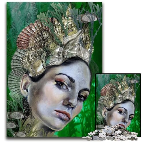 Puzzle 1000 Teile für Erwachsene Queen of The Ocean Grove Holzpuzzle für Erwachsene anspruchsvolles Denkspiel für Teenager unterhaltsames interaktives Spiel für die ganze Familie 1000 Teile (75x50cm) von CXUOSADIP