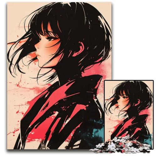 Puzzle 1000 Teile für Erwachsene Unmögliches Puzzle für Erwachsene Herausforderndes Denkspiel für Teenager Spaß für den Familienspieleabend 1000 Teile (75 x 50 cm) von CXUOSADIP