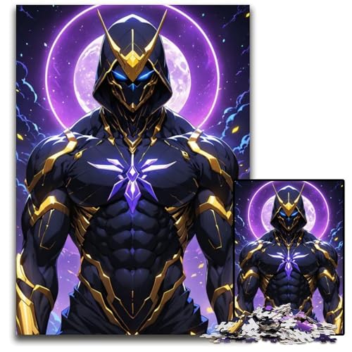 Puzzle 1000 Teile für Erwachsene Violet Cyborg Puzzles Spiel für Erwachsene Geschenk Familieninteraktives Spiel Gehirnherausforderung Geschenk 1000 PCS (38x26cm) von CXUOSADIP