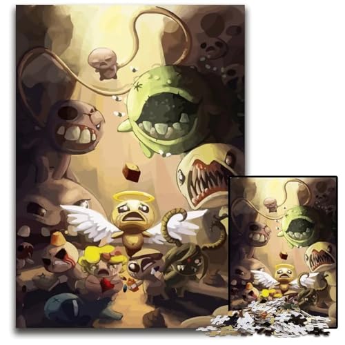 Puzzle 1000 Teile für Erwachsene d14dcaceaab Holzpuzzle pädagogische Aktivität zur Verbesserung kognitiver Fähigkeiten 1000 Teile (38 x 26 cm) von CXUOSADIP