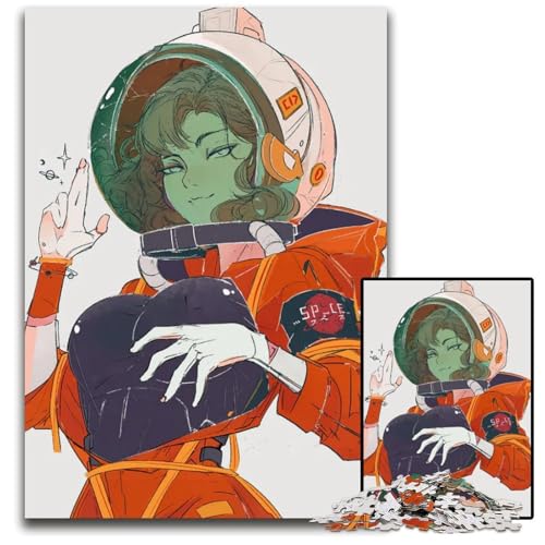 Puzzle 1000 Teile für Erwachsene definitiv Nicht in SP Ce Holzpuzzle für Erwachsene Familie und Freunde geeignet für Kinder ab 14 Jahren 1000 Teile (38 x 26 cm) von CXUOSADIP