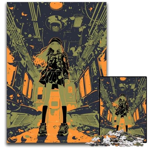 Puzzle für Erwachsene 1000 Teile Abnormal Core Holzpuzzle für Erwachsene für Teenager und Familien Spaß zum Selbermachen Denkspiel Geschenk 1000 Teile (38 x 26 cm) von CXUOSADIP