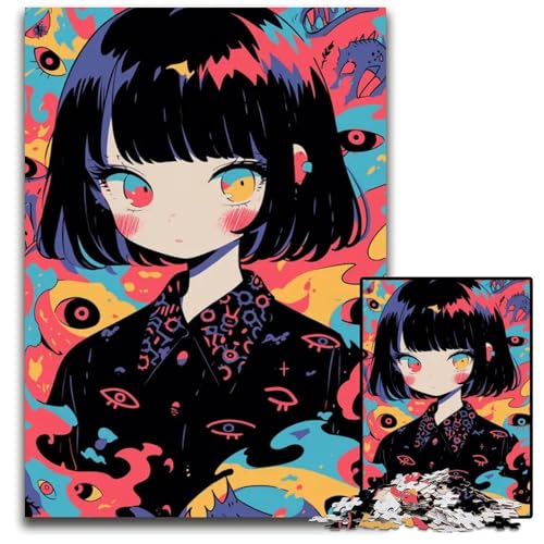 Puzzle für Erwachsene 1000 Teile Abnormal Core Holzpuzzle für Erwachsene für Teenager und Familien Spaß zum Selbermachen Denkspiel Geschenk 1000 Teile (75 x 50 cm) von CXUOSADIP