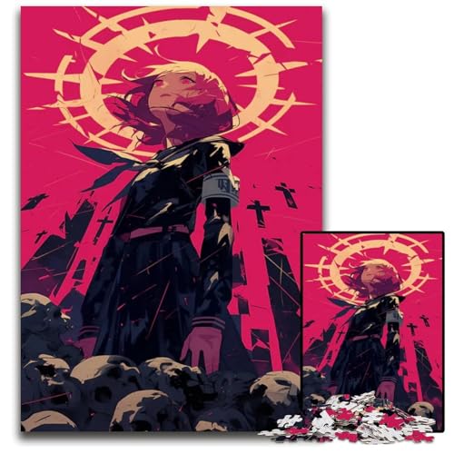 Puzzle für Erwachsene 1000 Teile Abnormal Core Holzpuzzle für Erwachsene für Teenager und Familien Spaß zum Selbermachen Denkspiel Geschenk 1000 Teile (75 x 50 cm) von CXUOSADIP