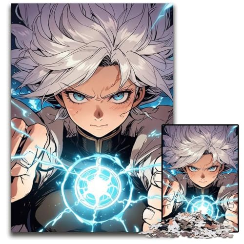 Puzzle für Erwachsene 1000 Teile AnimeSpiel Black Clover anspruchsvolle Puzzles interaktives Familienspiel Bastelgeschenk mit farbenfrohen Kunstwerken 1000 Teile (75 x 50 cm) von CXUOSADIP