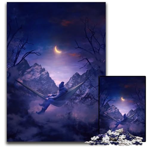 Puzzle für Erwachsene 1000 Teile Embrace The DAWNImpossible Puzzles für Erwachsene Geburtstagsgeschenkidee anspruchsvolles Denkspiel 1000 Teile (38 x 26 cm) von CXUOSADIP