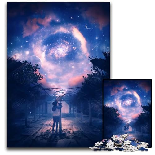Puzzle für Erwachsene 1000 Teile Endless Dream Puzzles für Erwachsene Geburtstage und Feiertage 1000 Teile (38 x 26 cm) von CXUOSADIP