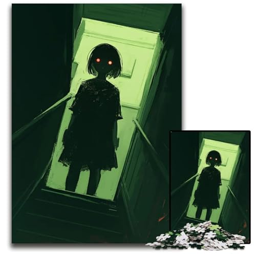 Puzzles mit 1000 Teilen für Erwachsene Abnormal Core Holzpuzzle interaktives Familienspiel GehirnHerausforderung Lernspielzeug 1000 Teile (38 x 26 cm) von CXUOSADIP