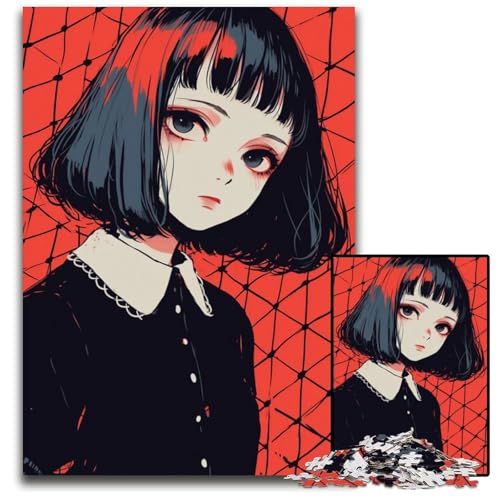 Puzzles mit 1000 Teilen für Erwachsene Abnormal Core Holzpuzzle interaktives Familienspiel GehirnHerausforderung Lernspielzeug 1000 Teile (38 x 26 cm) von CXUOSADIP