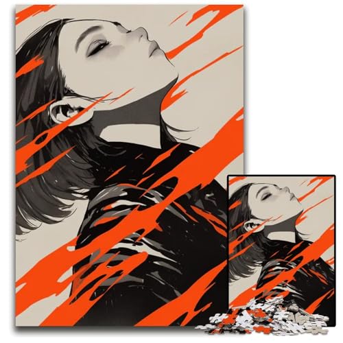 Puzzles mit 1000 Teilen für Erwachsene Abnormal Core Holzpuzzle interaktives Familienspiel GehirnHerausforderung Lernspielzeug 1000 Teile (75 x 50 cm) von CXUOSADIP