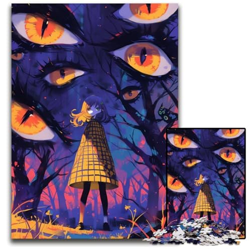 Puzzles mit 1000 Teilen für Erwachsene Abnormal Core14 Puzzles für Erwachsene Geburtstagsgeschenkidee anspruchsvolles Denkspiel 1000 Teile (75 x 50 cm) von CXUOSADIP