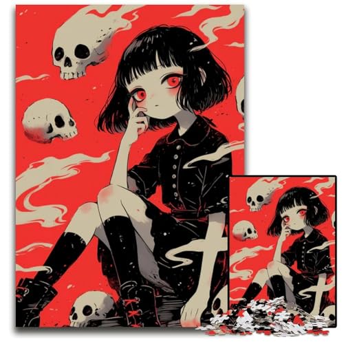 Puzzles mit 1000 Teilen für Erwachsene Abnormal Coreb Holzpuzzle interaktives Familienspiel GehirnHerausforderung Lernspielzeug 1000 Teile (38 x 26 cm) von CXUOSADIP