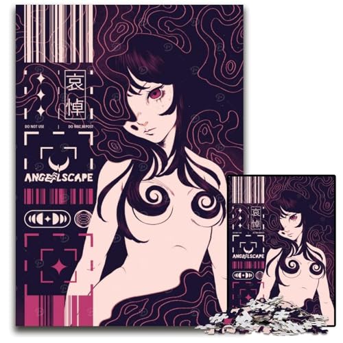 Regret Puzzles 1000 Teile für Erwachsene Schwierige Puzzles für Erwachsene Geburtstagsgeschenkidee Herausforderndes Denkspiel 1000 Teile (75 x 50 cm) von CXUOSADIP
