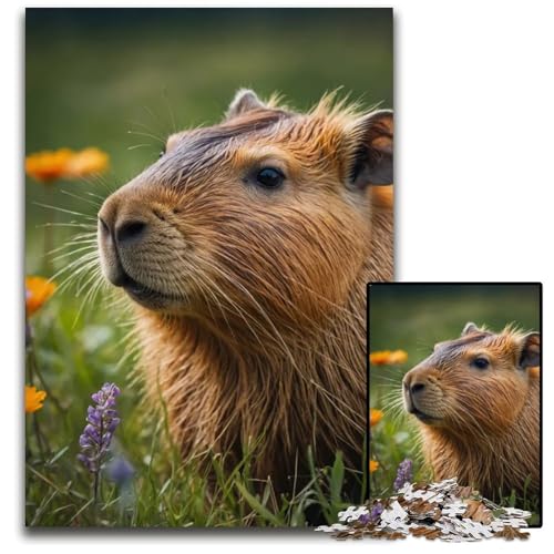 SerenitoJigsaws 1000 Teile für Erwachsene Holzpuzzle für Erwachsene Heimdekoration 1000 Teile (75 x 50 cm) von CXUOSADIP