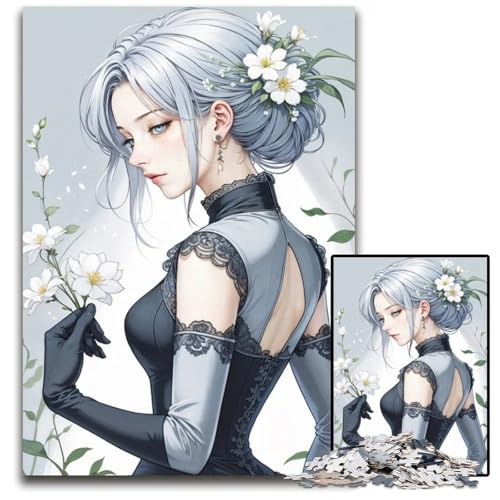 e Puzzle 1000 Teile für Erwachsene Unmögliches Puzzle für Erwachsene Herausforderndes Denkspiel für Teenager Spaß für den Familienspieleabend 1000 Teile (75 x 50 cm) von CXUOSADIP
