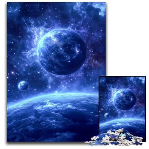 facbcfbda 1000teiliges PuzzleGeschenk Holzpuzzle für Erwachsene Heimdekoration und Urlaubsspaß 1000 PCS (75 x 50 cm) von CXUOSADIP