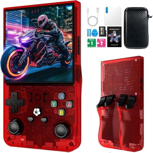 2025 Neu: R36MAX Retro Handheld Konsole, 4-Zoll-IPS Retro-Spielkonsole, Linux-System, 4000-mAh-Akku, Tragbare Mini-Arcade, 64 GB integriert 2025 Neu: R36MAX Retro Handheld Konsole, 4-Zoll-IPS Retro-Spielkonsole, Linux-System, 4000-mAh-Akku, Tragbare Mini-Arcade, 64 GB integriert von CXYP