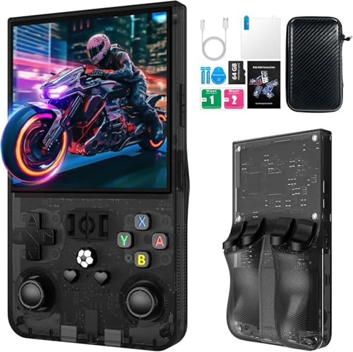 2025 Neu: R36MAX Retro Handheld Konsole, 4-Zoll-IPS Retro-Spielkonsole, Linux-System, 4000-mAh-Akku, Tragbare Mini-Arcade, 64 GB integriert 2025 Neu: R36MAX Retro Handheld Konsole, 4-Zoll-IPS Retro-Spielkonsole, Linux-System, 4000-mAh-Akku, Tragbare Mini-Arcade, 64 GB integriert von CXYP