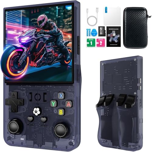 2025 Neu: R36MAX Retro Handheld Konsole, 4-Zoll-IPS Retro-Spielkonsole, Linux-System, 4000-mAh-Akku, Tragbare Mini-Arcade, 64 GB integriert 2025 Neu: R36MAX Retro Handheld Konsole, 4-Zoll-IPS Retro-Spielkonsole, Linux-System, 4000-mAh-Akku, Tragbare Mini-Arcade, 64 GB integriert von CXYP