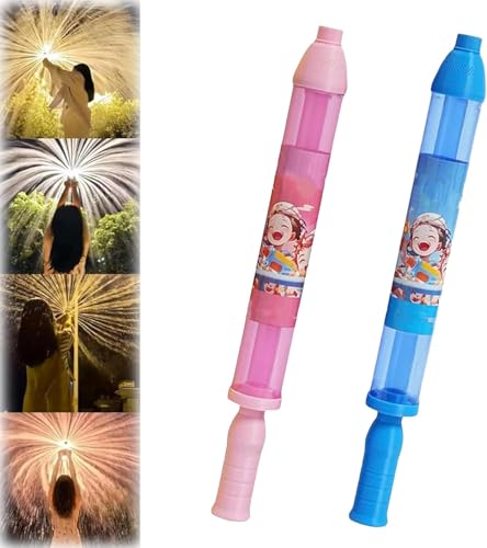 4PCS Feuerwerk Wasserkanone, Feuerwerk Stil Wasser Spray Spielzeug, Romantische Feuerwerk Stil Wasser Spray Spielzeug für Paare Wasser Feuerwerk Sprinkler für Party Interaktives Spiel (2Pcs A) von CXYP