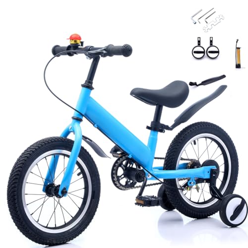 CXYTX 2-in-1Laufrad, kombiniert Kinder-Balance-Bike und Kinderfahrrad, leichtes Gewicht von 7 kg, geeignet für Kinder von 2 bis 7 Jahren, 14 Zoll, mit Bremse, Pedalen und Schutzblech.,Blau CXYTX 2-in-1Laufrad, kombiniert Kinder-Balance-Bike und Kinderfahrrad, leichtes Gewicht von 7 kg, geeignet für Kinder von 2 bis 7 Jahren, 14 Zoll, mit Bremse, Pedalen und Schutzblech.,Blau von CXYTX