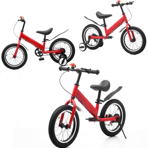 CXYTX Laufrad 2-in-1,ab 2 bis 7 Jahren, miteinerTragkraftvonmaximal50 kg, ausgestattet mit 14-Zoll-Rädern undeinem,höhenverstellbaren Sitz, ultraleichtes Balance-Fahrrad für Kinder.,Rot,14zoll CXYTX Laufrad 2-in-1,ab 2 bis 7 Jahren, miteinerTragkraftvonmaximal50 kg, ausgestattet mit 14-Zoll-Rädern undeinem,höhenverstellbaren Sitz, ultraleichtes Balance-Fahrrad für Kinder.,Rot,14zoll von CXYTX