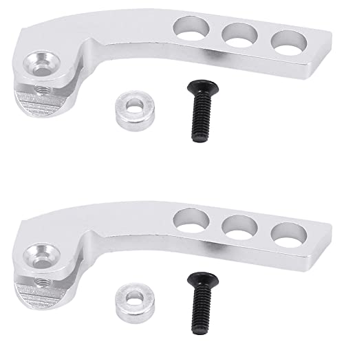 CYBUCH 2 x Metall 4 Löcher Ausgleichsrichter für Nackenriemen Einsteller für Futaba Radiolink X9D, vertikal, silberfarben CYBUCH 2 x Metall 4 Löcher Ausgleichsrichter für Nackenriemen Einsteller für Futaba Radiolink X9D, vertikal, silberfarben von CYBUCH