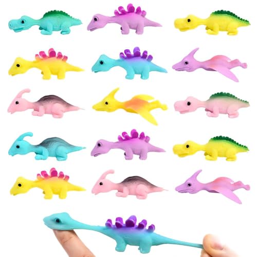 CYGMRFH 20 Stück Schleuder Dinosaurier Spielzeug,Schleuder Dinosaurier Finger Spielzeug,Lustige Fliegende für Kinder Jungen Mädchen Zufällige Farbe CYGMRFH 20 Stück Schleuder Dinosaurier Spielzeug,Schleuder Dinosaurier Finger Spielzeug,Lustige Fliegende für Kinder Jungen Mädchen Zufällige Farbe von CYGMRFH