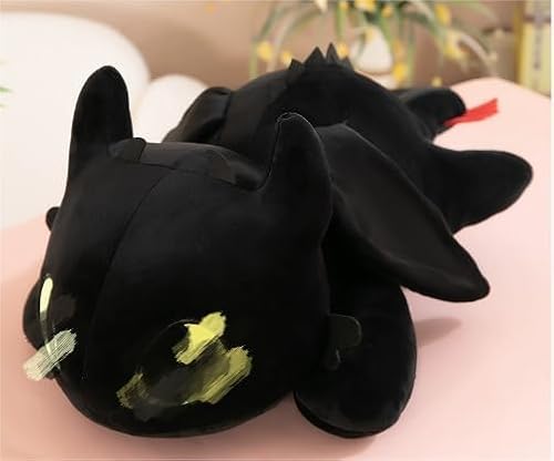 CYGMRFH 40cm Schwarzer Drachen Plüschtier mit Acryl-Schlüsselanhänger Kuscheltier Set für Kinder, Jungen & Mädchen Anime Stil Deko für Bett,Sofa & Zimmer Weiches Stofftier & Originelles Geschenk CYGMRFH 40cm Schwarzer Drachen Plüschtier mit Acryl-Schlüsselanhänger Kuscheltier Set für Kinder, Jungen & Mädchen Anime Stil Deko für Bett,Sofa & Zimmer Weiches Stofftier & Originelles Geschenk von CYGMRFH