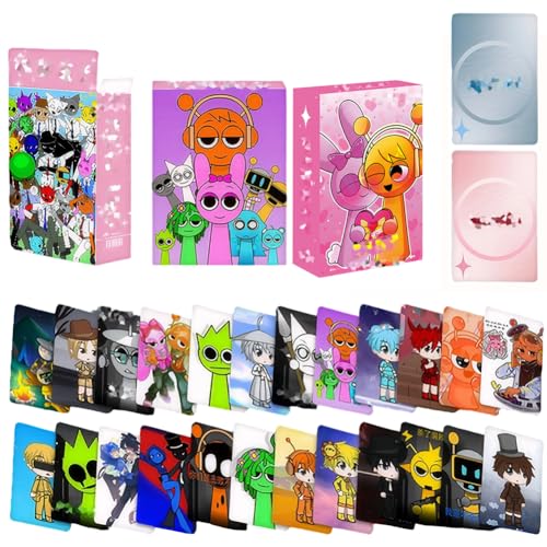 CYGMRFH Anime Cards Sprunk Funny Game Anime Trading Cards Cartoon Rare Card Game Collectible Cards Trading Game Card Perfect for Sprunk Karten Gifts Boys Party Games and Family-2 Boxes CYGMRFH Anime Cards Sprunk Funny Game Anime Trading Cards Cartoon Rare Card Game Collectible Cards Trading Game Card Perfect for Sprunk Karten Gifts Boys Party Games and Family-2 Boxes von CYGMRFH