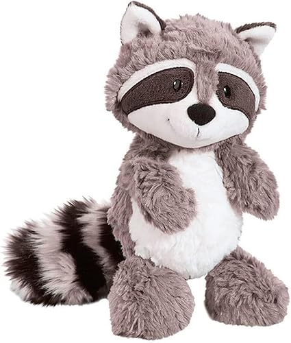 CYGMRFH Waschbär Plüschtier Plush Kuscheltier, Stuffed Plush Toy Flauschiges Stofftier zum Kuscheln & Spielen-Plüsch Weiches Kissen Waschbär Aminal, Plush lustige Geschenk für Kinder 28cm von CYGMRFH