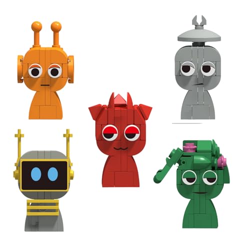Creative Rhythm Box Spielzeug Baustein Set DIY Sprunk Model Figuren,Sprunk Figuren Für Kinder Mädchen Und Jungen Spielzeug Geschenk Dauerhaft Und Spaß,Die Für Alle Sprunk Spiele Fans-5pcs von CYGMRFH