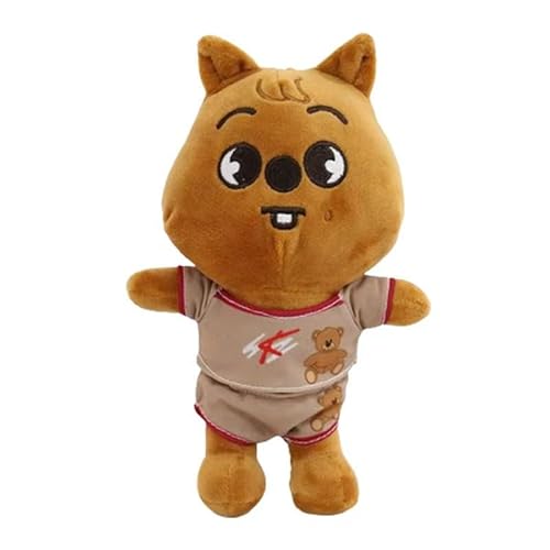 Kpop Kuscheltier Set mit 20cm Stofftier und 12cm Anhänger Maskottchen 2er-Pack Braun Waschbär Plüschfiguren K-pop Stil Tierfiguren Geschenk für Fans Kinder Jugendliche Dekoration Kpop Kuscheltier Set mit 20cm Stofftier und 12cm Anhänger Maskottchen 2er-Pack Braun Waschbär Plüschfiguren K-pop Stil Tierfiguren Geschenk für Fans Kinder Jugendliche Dekoration von CYGMRFH